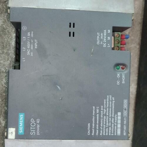 西门子SITOP Power 40工业电源模块，输入3AC议价