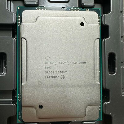 Intel至强铂金8163CPU正式版现货现货议价