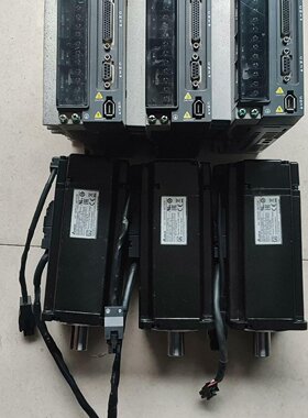 B2台达伺服750W带刹车电机，ECMA一C20807SS，议价