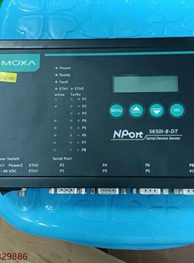 出这款Moxa品牌的NPort5650I8DT串口服务议价