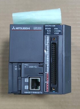 三菱CPU模块L02CPUCM带结束盖L6ECCM正品议价