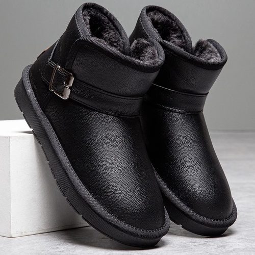 雪地靴男冬大码47保暖加绒加厚