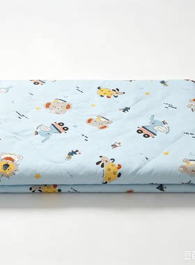 纯棉幼儿园入学夏凉被130x160儿童空调被120x170被芯被套全棉薄款