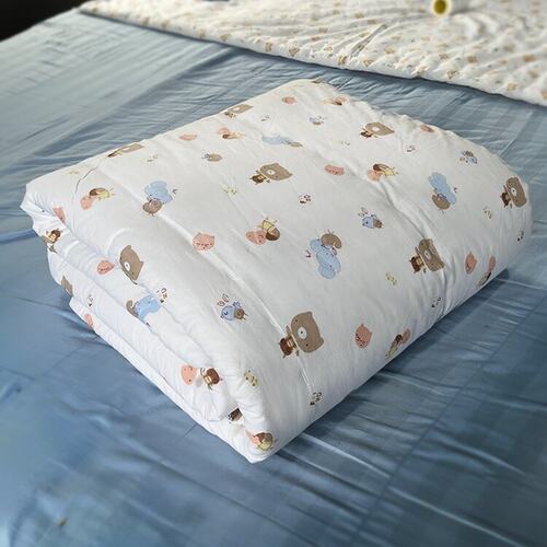定做纯棉花幼儿园棉被芯105x145cm午睡春秋儿童薄被棉絮130x160cm