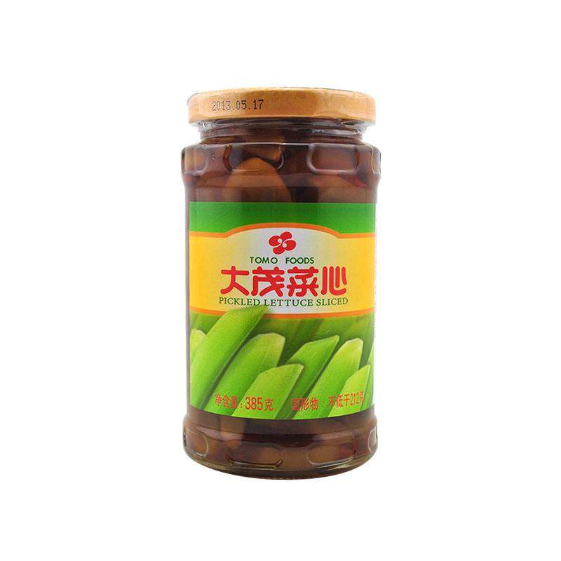 1组4瓶全国包邮 大茂菜心385g 咸菜 腌菜 酱菜 佐餐下饭小菜