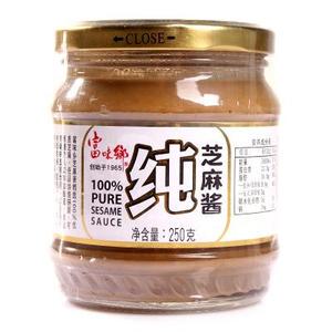 正品富味乡纯芝麻酱250g凉拌面面包佐餐馅料火锅蘸酱