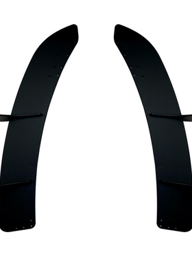 适用大众高尔夫6R Golf MK6 R 高6R 尾唇后刀锋风刀扰流板改装