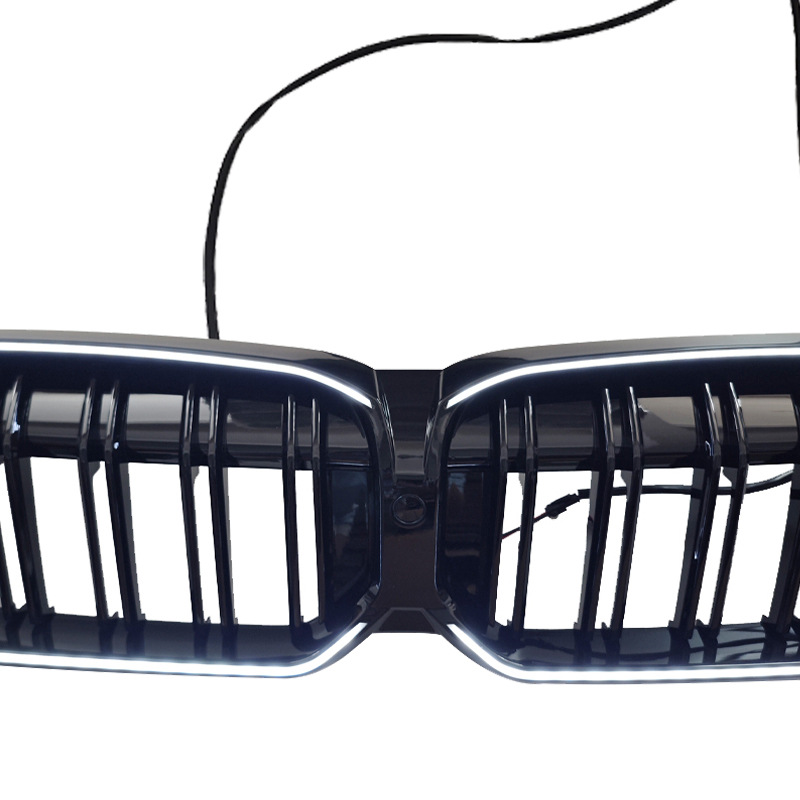 适用于2023-2024款3系G20 双线带灯发光中网 原车替换