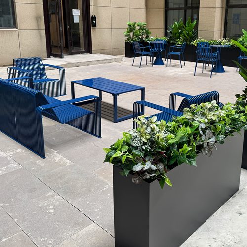 户外露天防晒防水铁艺沙发