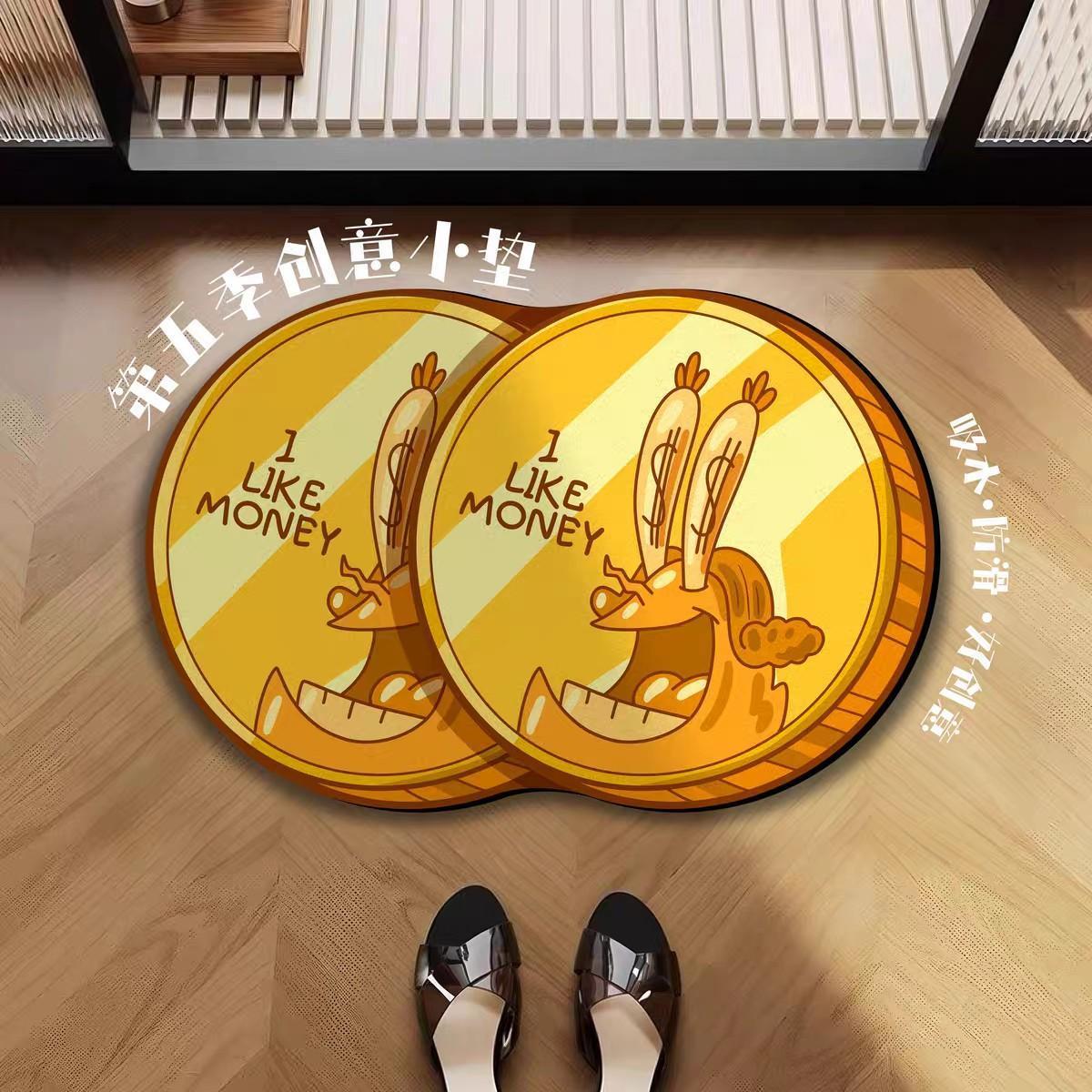 卡通浴室吸水地垫卫生间吸水卧室