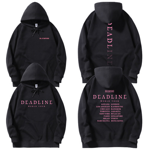 帽衫卫衣blackpink同款衣服