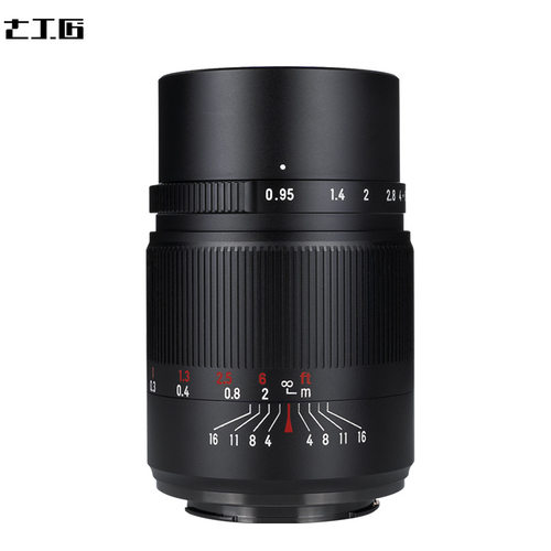 七工匠7artisans 25mm f0.95大光圈镜头 APSC 适用ZVE10富士XS10
