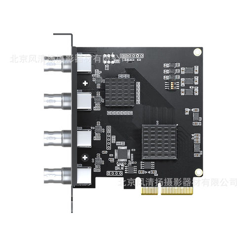 阿卡西斯 AC-4SDI 4路sdi内置pcie采集卡 vmix视频会议摄像机单反