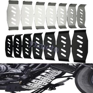 适用无极CU525改装排气管前段防烫罩 TR300龙骨散热片 隔热罩