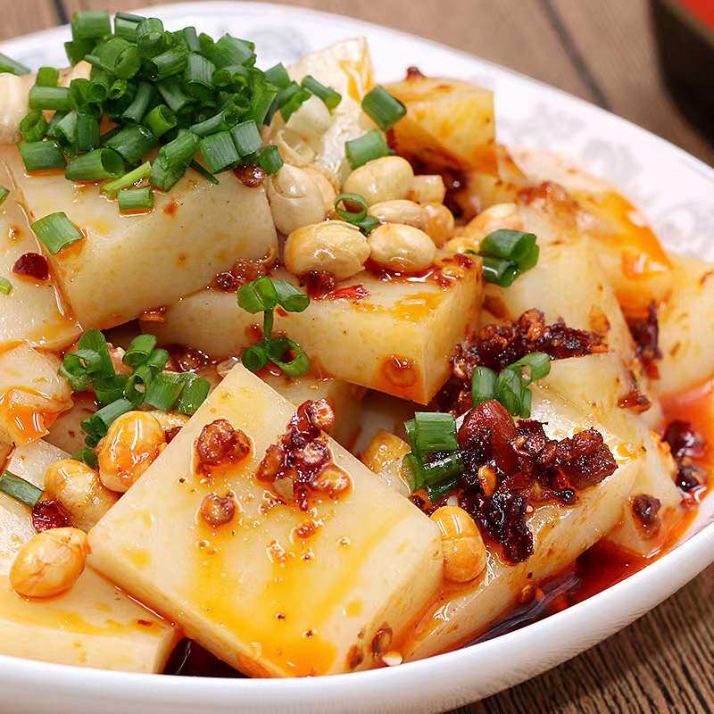 贵州特产 新鲜凉拌米豆腐家乡味 凉拌佳品 真空包装 夏天开胃小吃