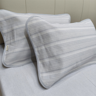加厚老粗布枕巾一对装纯棉100全棉2026新款男士防头油轻奢高级感
