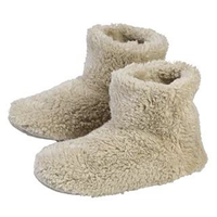 Japanese high-top cotton slippers, women's autumn and winter waterproof bags and plush warm indoor boots, silent home machine wash anti-slip thumbnail 7