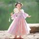 古装 女孩公主裙夏款 夏装 儿童古风短袖 薄款 汉服女童连衣裙2026新款