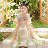 古装 汉服女童夏装 薄款 儿童古风超仙国风连衣裙女孩夏季 裙 2026新款