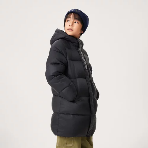 李宁男女小大童防泼水保暖宽松85%鸭绒中羽绒服YYMV257-1