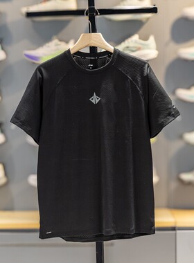 李宁短袖T恤男子2026新款夏季排湿透气速干圆领文化衫ATSW053/165