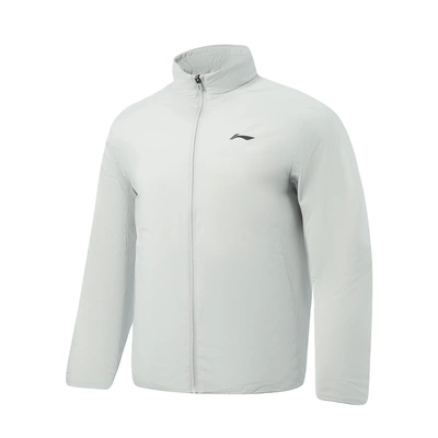 李宁短款羽绒服男子2025冬季新款健身系列85%鸭绒保暖外套AYMV597