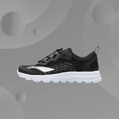 李宁童鞋跑步鞋男女大童圆头青少年鞋子跑鞋网面透气低帮YKFR024