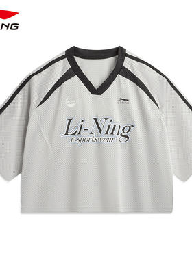 李宁 x LPL联名系列女子2026新款宽松短袖T恤ATSW254-1