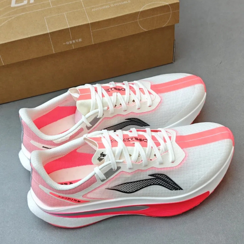 李宁跑步鞋男飞电6 CHALLENGER反光䨻丝透气竞速比赛跑鞋ARMW003