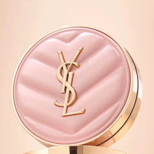 YSL/圣罗兰NIKI粉皮革气垫不卡粉