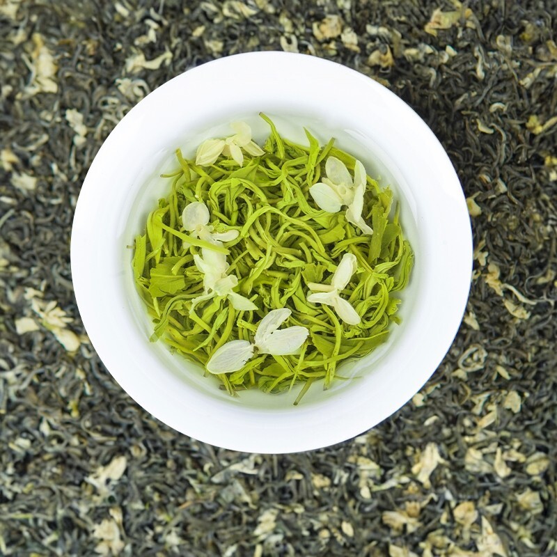 浓香花毛峰茉莉花茶2024年新耐泡实惠口粮茶蒙顶山茉莉飘雪明前茶