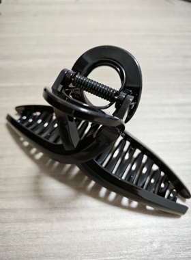 15cm超大号鲨鱼夹超厚板材pc高品质抓夹大容量发夹