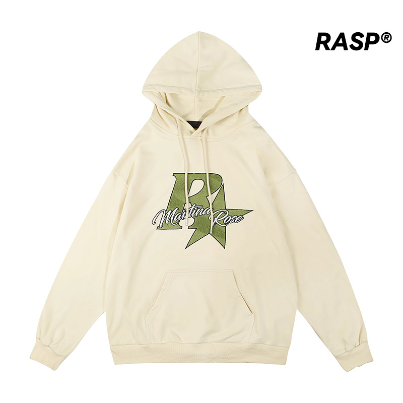 刺绣RASPBRAND连帽卫衣