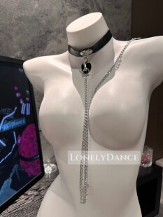 Lonelydance【超听话的】choker可拆卸项圈带牵引绳主人m锁骨链
