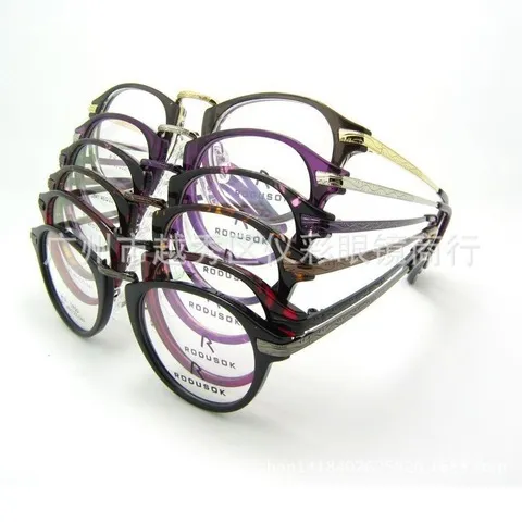 飞扬眼镜架眼镜框2841复古TR90仪女款金属NICEECHA促销款彩