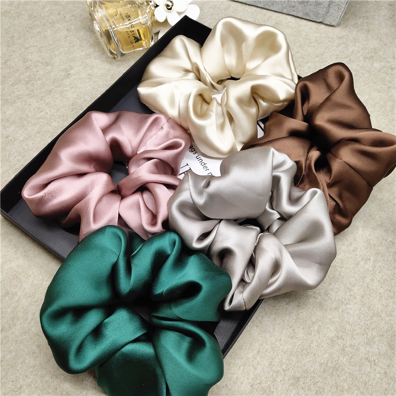 法式风头绳ins宽边皮筋大肠圈