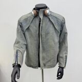 1506A/G3160/P71复古解构拼接牛仔外套男女宽松小众潮流高街夹克，男装工装外套，星座1506A
