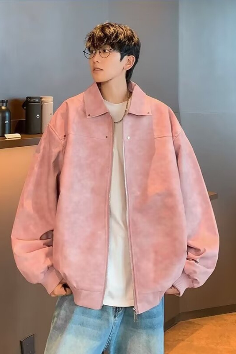 1506A/GK23770/P75网红PU皮美式复古铆钉夹克男春秋款皮衣外套1,男装皮衣,星座1506A