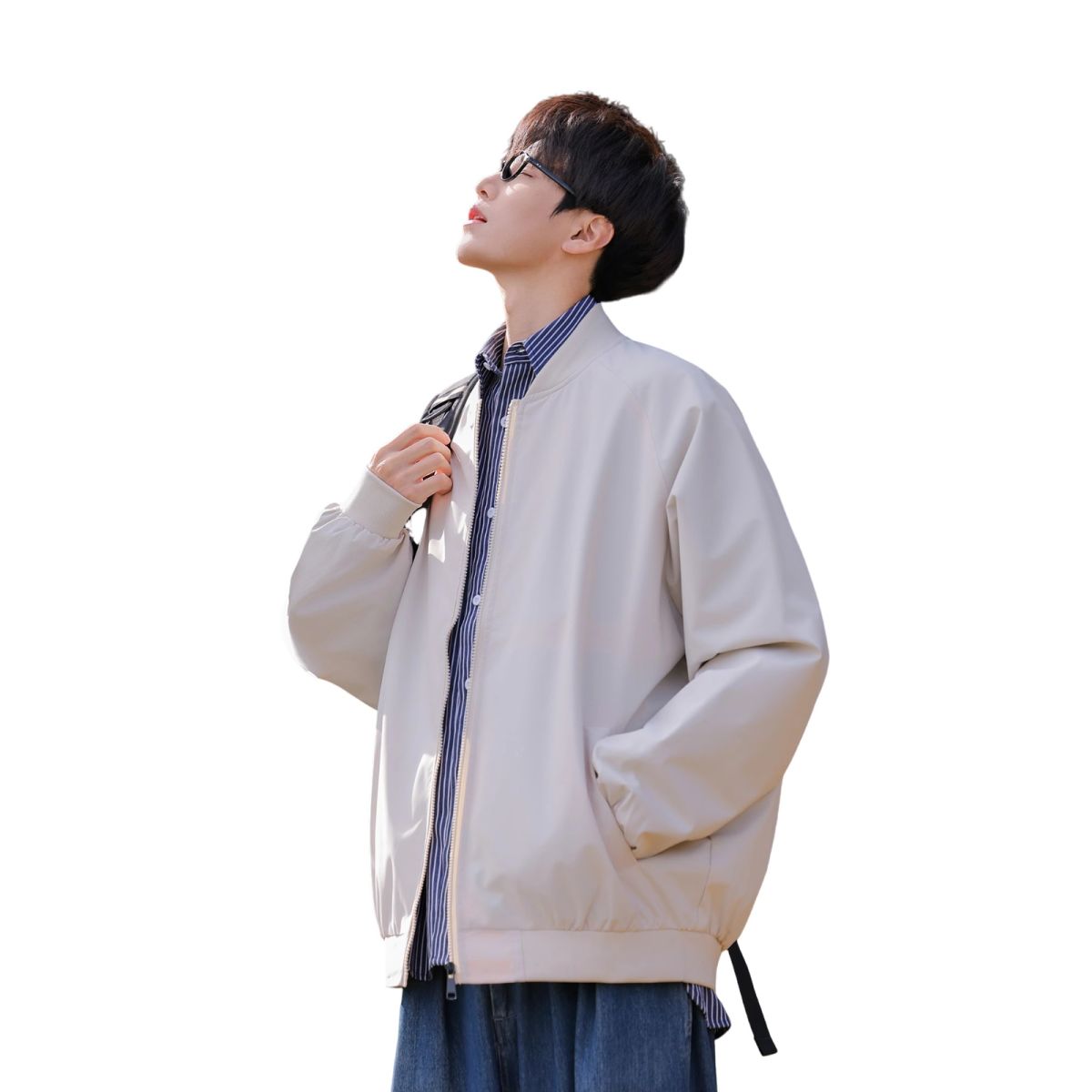 1506A/GYK010/P40文艺休闲简约立领拉链宽松大版南瓜外套2，女装短外套，星座1506A