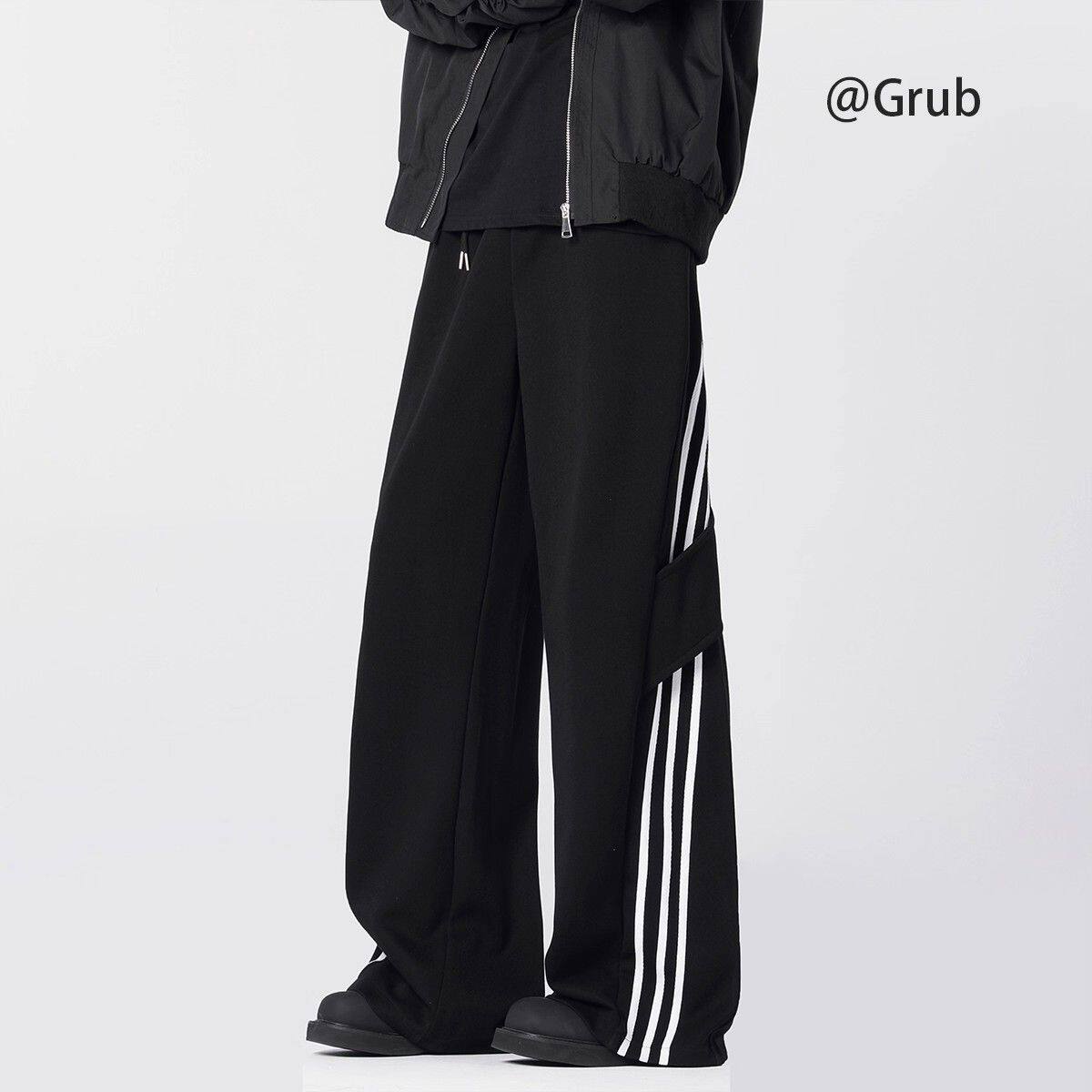 1506A/GK460/P30男款春秋款百搭直筒宽松阔腿卫裤运动休闲长裤图片
