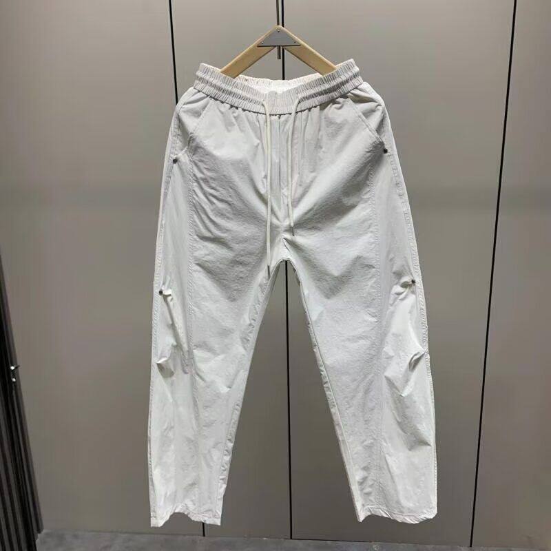 1506A/GY2310/P45搭休闲裤男宽松直筒休闲裤百搭ins港风潮男裤1图片
