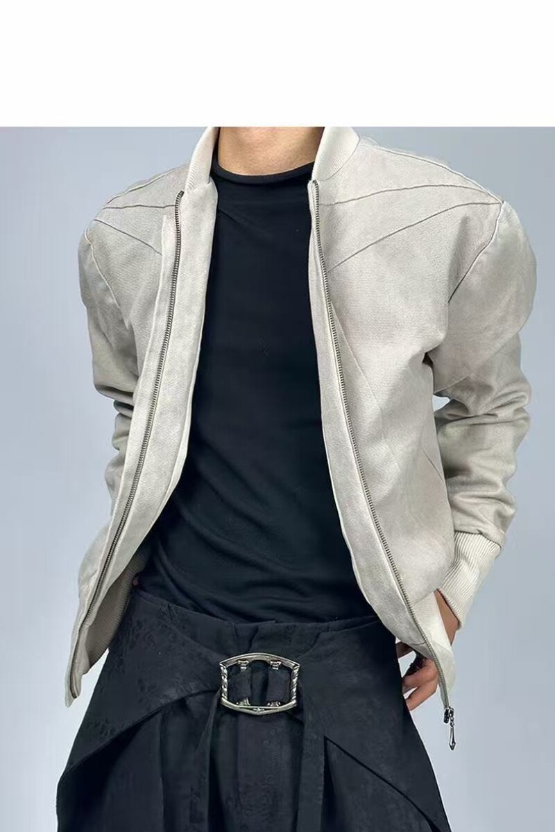 1506A/G55210/P68款夹克外套男秋季倒三角硬汉痞帅高级感棒球服2,男装夹克,星座1506A
