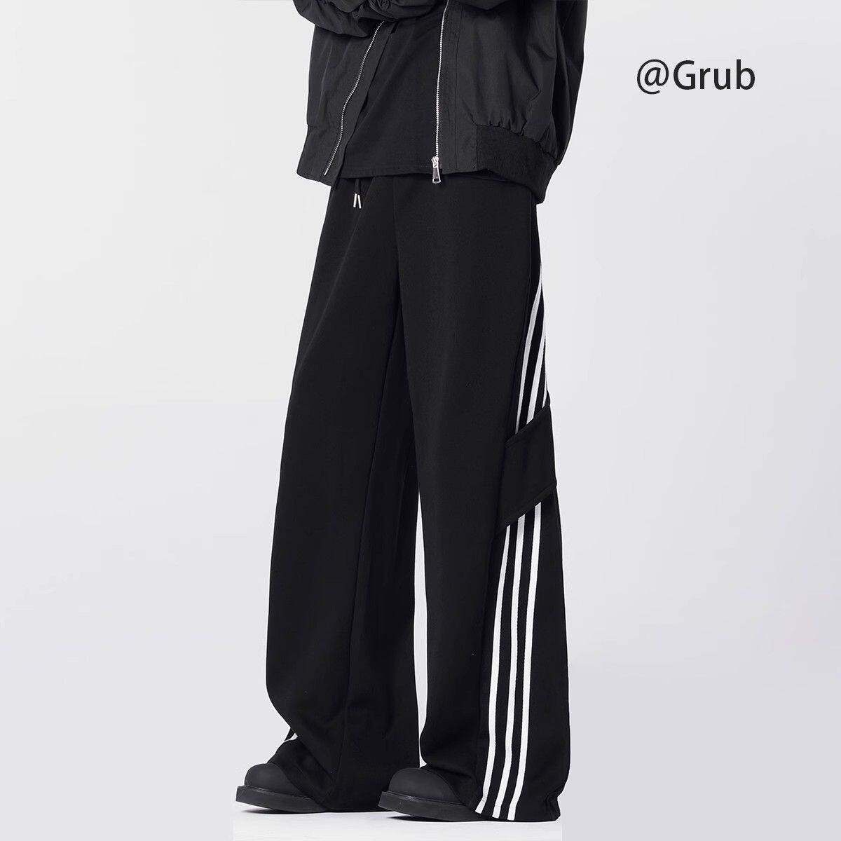 1506A/GK460/P30男款春秋款百搭直筒宽松阔腿卫裤运动休闲长裤图片