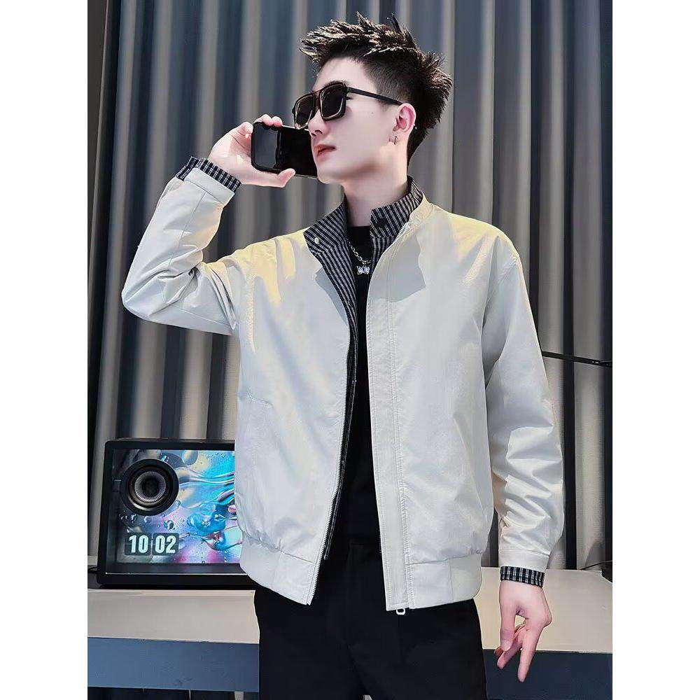 1506A/G81570/P642025新款春秋高级感潮牌立领外套1，女装短外套，星座1506A