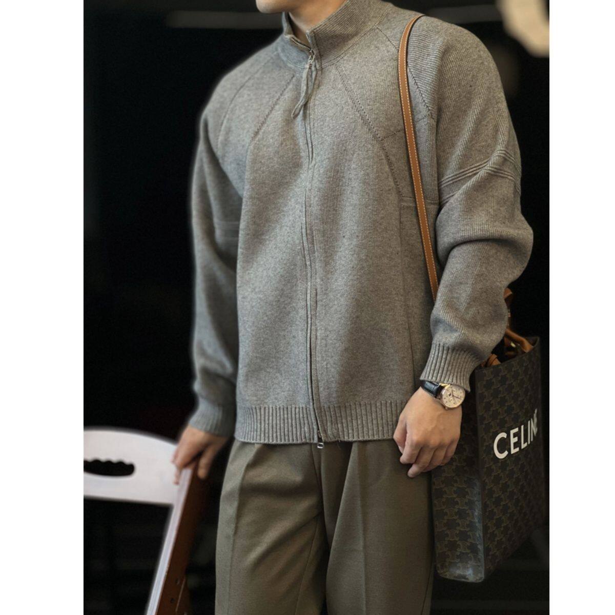 1506A/GK180/P62秋冬新款慵懒情侣百搭纯色立领外套1，女装短外套，星座1506A