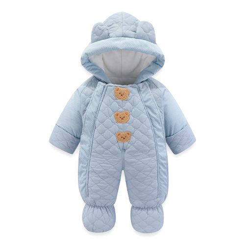 婴儿加厚连体衣冬季抱衣