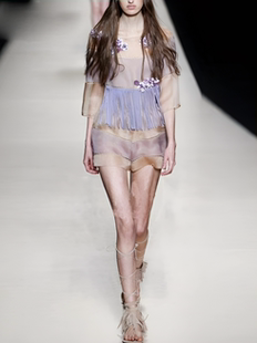 明星超火夏装一整套紫色花朵上衣半身裙套装女装富家千金感两件套