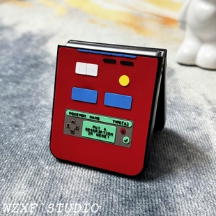 适用华为p50pocket2手机壳pockets三星zflip6/5/4立体宝可梦图鉴机novaflip荣耀vflip小米mix flip折叠屏新款