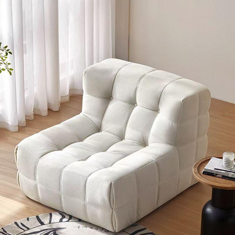 毛毛虫懒人沙发复古方块客厅卧室阳台日式休闲创意单人网红