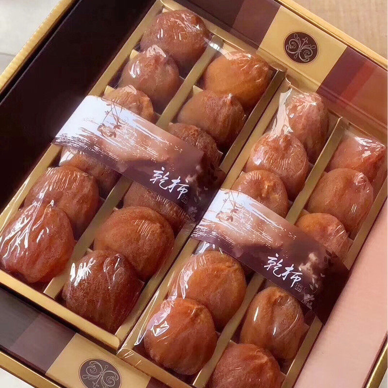 柿饼富平特级流心吊柿饼网红陕西糖心柿子饼出口日韩国高档礼盒装